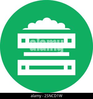 Wooden Crate Vector Icon Design Illustration Stock Vector
