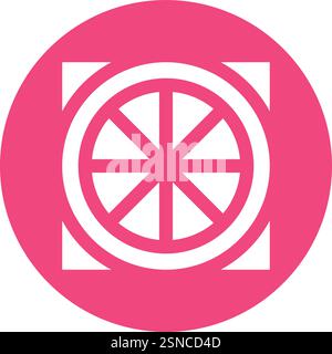 Pizza Box Vector Icon Design Illustration Stock Vector