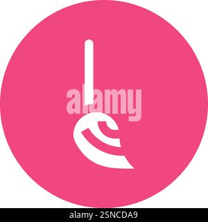 Brush Vector Icon Design Illustration Stock Vector