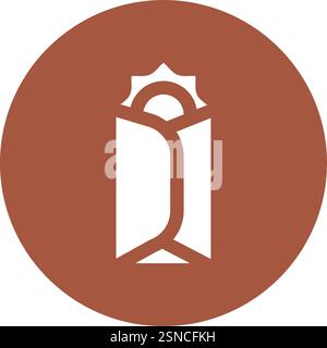 Burrito Vector Icon Design Illustration Stock Vector
