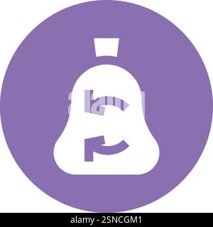 Garbage Vector Icon Design Illustration Stock Vector