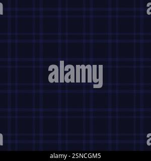 Plaid seamless pattern. Check line. Repeating tartan checks design. Repeated scottish stripe flannel. Scotland fabric prints. Gingham twill lattice Stock Vector