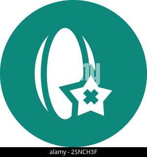Star fruit Vector Icon Design Illustration Stock Vector