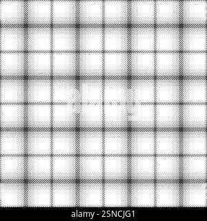 Plaid seamless pattern. Check line. Repeating tartan checks design. Repeated scottish stripe flannel. Scotland fabric prints. Gingham twill lattice Stock Vector
