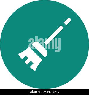 Feather duster Vector Icon Design Illustration Stock Vector
