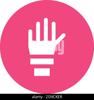 Hand Vector Icon Design Illustration Stock Vector