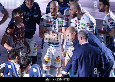 Head coach of Itas Trentino - Fabio Soli during Itas Trentino vs Cucine ...