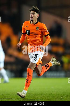 Notts County's George Abbott during the Sky Bet League Two match at the ...