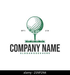 Golf Logo, Golf Logo Design Template Vector. Stock Vector