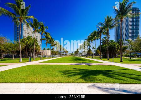 Collins Park Miami Beach 2025 Stock Photo