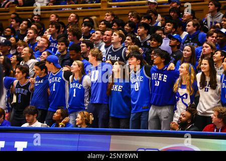 February 12, 2025 Duke fans. NCAA basketball game between University