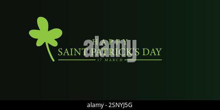 Embracing the Green March 17th and the Spirit of Saint Patrick's Day Stock Vector