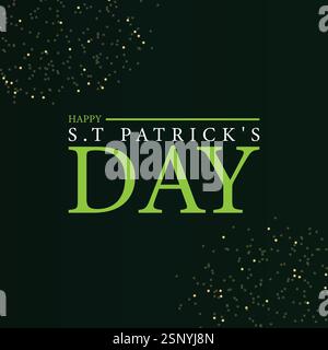Embrace the Irish Spirit Happy Saint Patrick's Day on March 17th Stock Vector