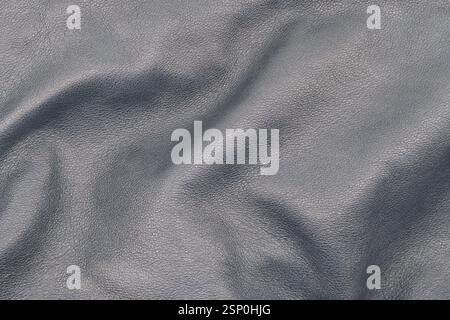 Leather texture background. Part of perforated blue leather details. Perforated leather texture background. Texture leather Stock Photo