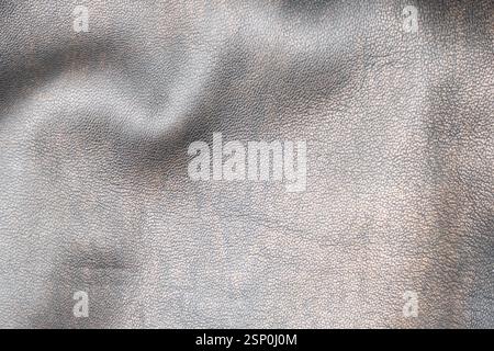 Leather texture background. Part of perforated black leather details. Perforated leather texture background. Texture leather Stock Photo