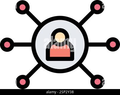 Affiliate Marketing Vector Icon Design Illustration Stock Vector