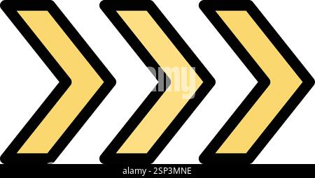 Fast Forward Vector Icon Design Illustration Stock Vector