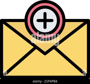 New message Vector Icon Design Illustration Stock Vector