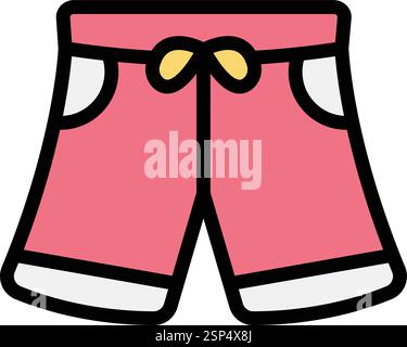 Short Vector Icon Design Illustration Stock Vector