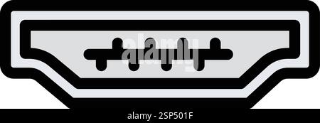 Hdmi Port Vector Icon Design Illustration Stock Vector