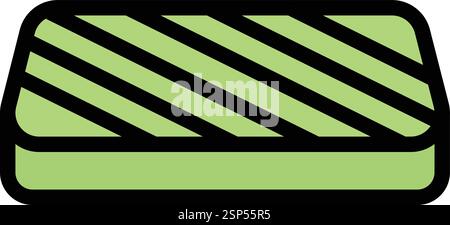 Mattress Vector Icon Design Illustration Stock Vector