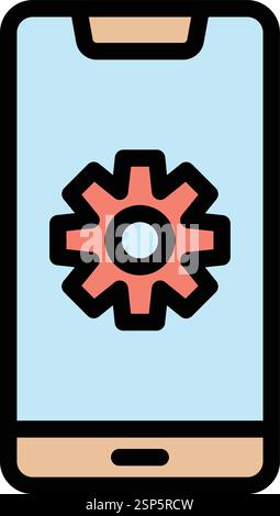 Web optimization Vector Icon Design Illustration Stock Vector