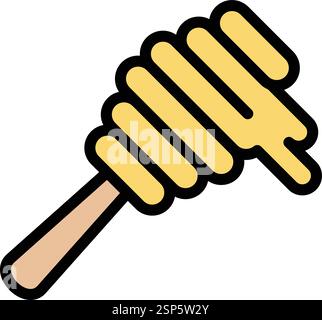 Dipper Vector Icon Design Illustration Stock Vector