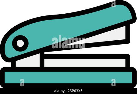 Stapler Vector Icon Design Illustration Stock Vector