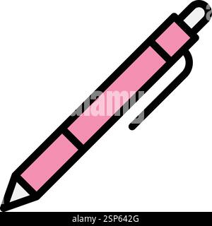 Pen Vector Icon Design Illustration Stock Vector
