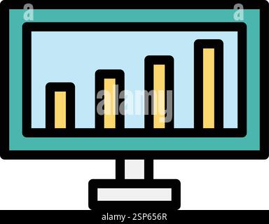 Analysis Vector Icon Design Illustration Stock Vector