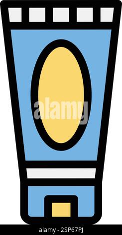 Shaving cream Vector Icon Design Illustration Stock Vector