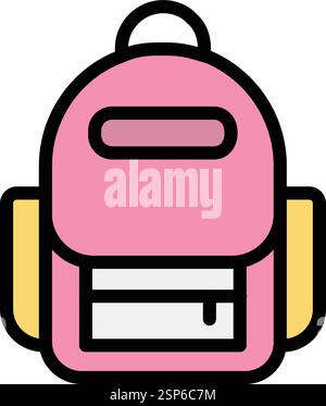 Bag Vector Icon Design Illustration Stock Vector