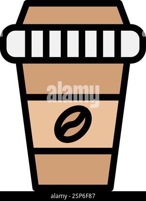 Coffee Vector Icon Design Illustration Stock Vector