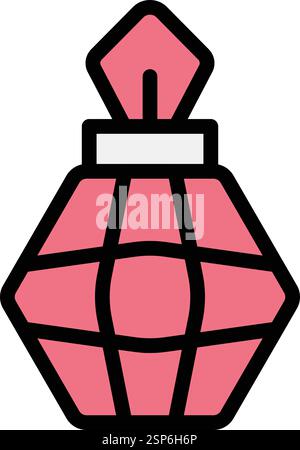 Perfume Vector Icon Design Illustration Stock Vector