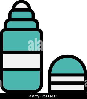 Roll on Vector Icon Design Illustration Stock Vector