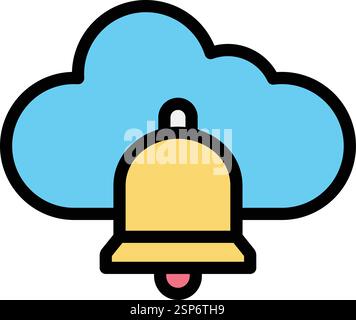 Notification Vector Icon Design Illustration Stock Vector