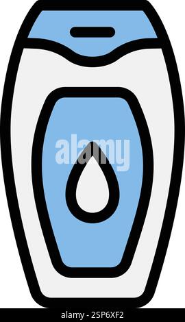 Shampoo Vector Icon Design Illustration Stock Vector