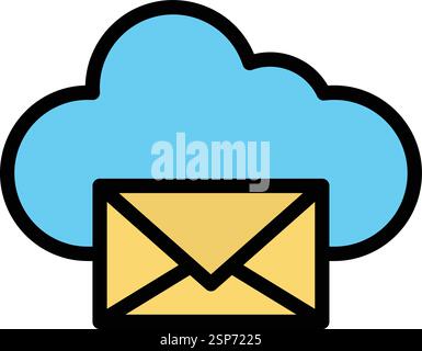Email Vector Icon Design Illustration Stock Vector