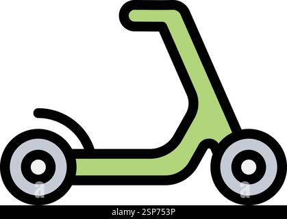 Scooter Vector Icon Design Illustration Stock Vector
