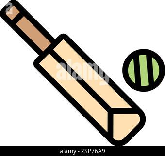 Bat Vector Icon Design Illustration Stock Vector