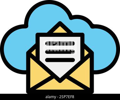 Message Vector Icon Design Illustration Stock Vector
