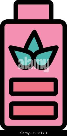 Battery Vector Icon Design Illustration Stock Vector