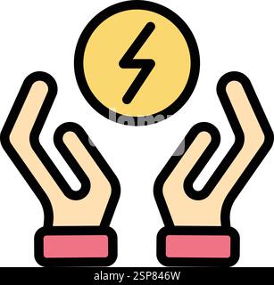 Energy Vector Icon Design Illustration Stock Vector