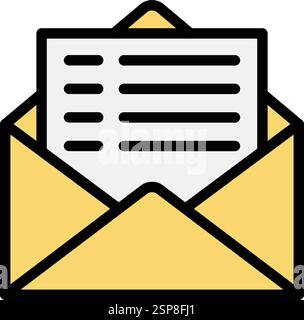 Mailing Vector Icon Design Illustration Stock Vector