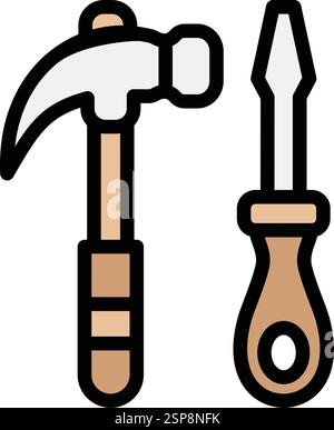 Repair tool Vector Icon Design Illustration Stock Vector