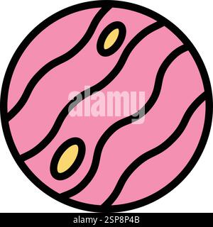 Uranus Vector Icon Design Illustration Stock Vector