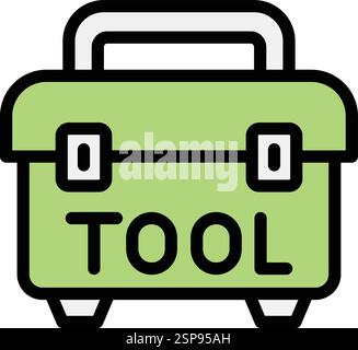 Tool kit Vector Icon Design Illustration Stock Vector