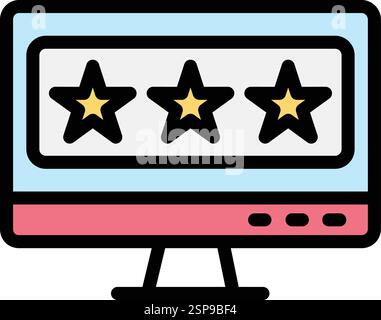 Feedback Vector Icon Design Illustration Stock Vector