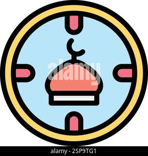 Direction Vector Icon Design Illustration Stock Vector