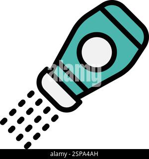 Salt shaker Vector Icon Design Illustration Stock Vector